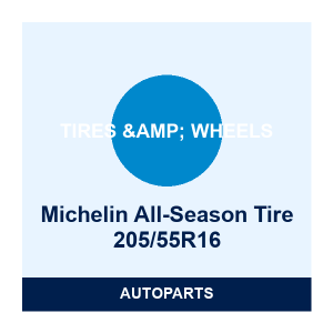 Michelin All-Season Tire 205/55R16